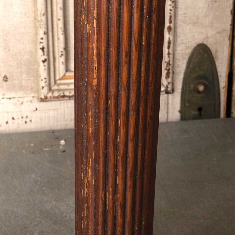 #54359 23" Antique Oak Furniture / Mantel Columns image 8