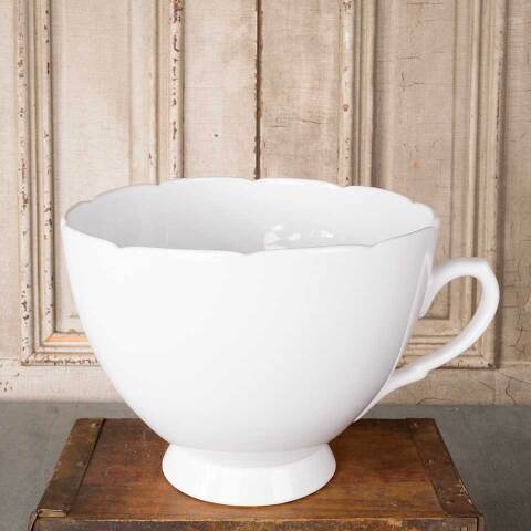 #54393 Oversized Ceramic Tea Cup Planter image 4