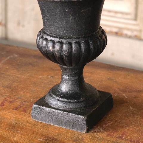 #54409 5" Miniature Cast Iron Garden Urn Planter image 2