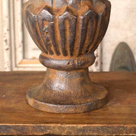 #54412 9" Cast Iron Artichoke Finial Ornament image 2