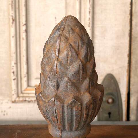 #54412 9" Cast Iron Artichoke Finial Ornament image 3