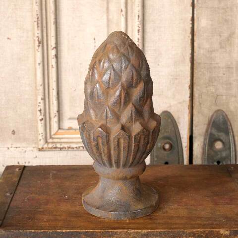 #54412 9" Cast Iron Artichoke Finial Ornament image 5