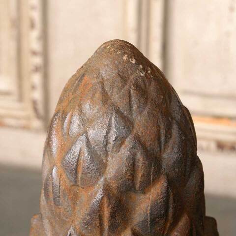 #54412 9" Cast Iron Artichoke Finial Ornament image 6