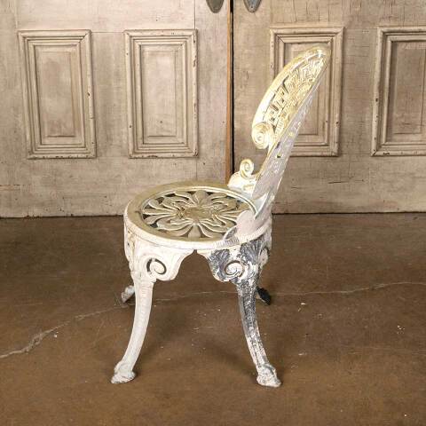 #54423 Vintage Cast Aluminum Garden Patio Chair image 7