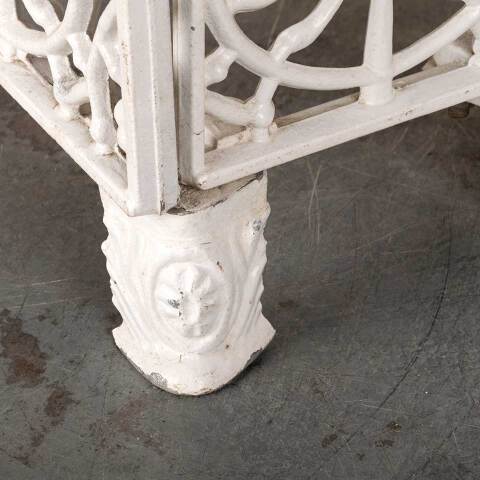 #54429 Ornate Cast Aluminum Garden Planter Holder image 3