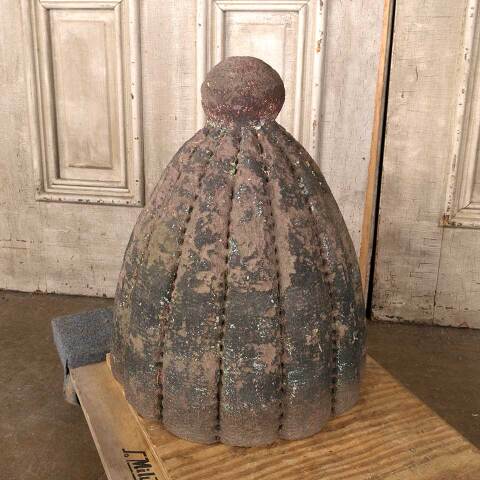 #54441 15x18 Antique Carved Stone Building Finial image 6