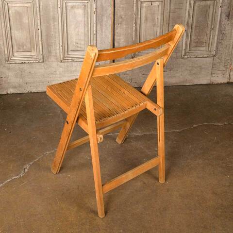#54502 Vintage Wood Folding Chair image 6