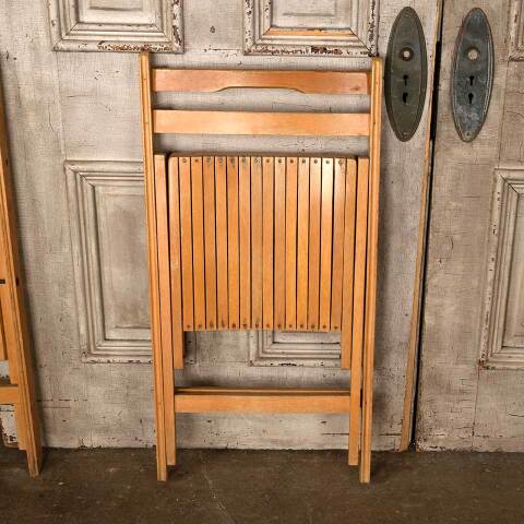 #54502 Vintage Wood Folding Chair image 7