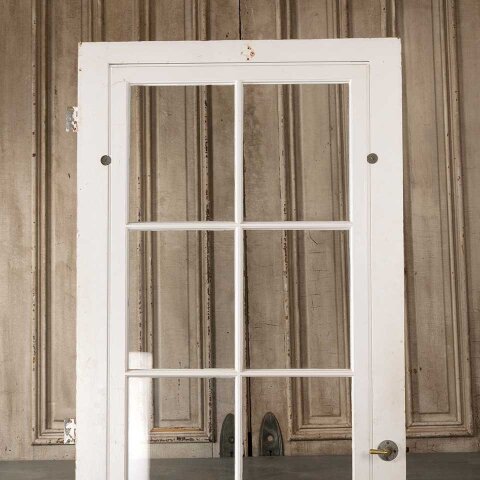 #54520 32x80 Salvaged Antique Wood Storm Door image 7