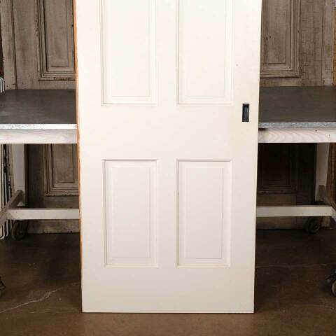 #54523 30x80 Salvaged 6 Panel Wood Pocket Door image 8