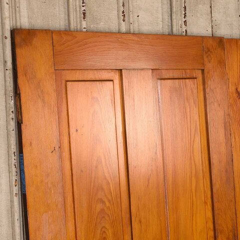 #54527 55x60 Antique 4 Panel Wood Cabinet Doors image 4