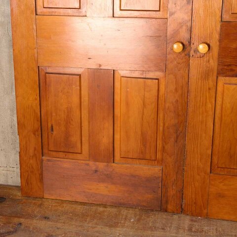 #54527 55x60 Antique 4 Panel Wood Cabinet Doors image 5
