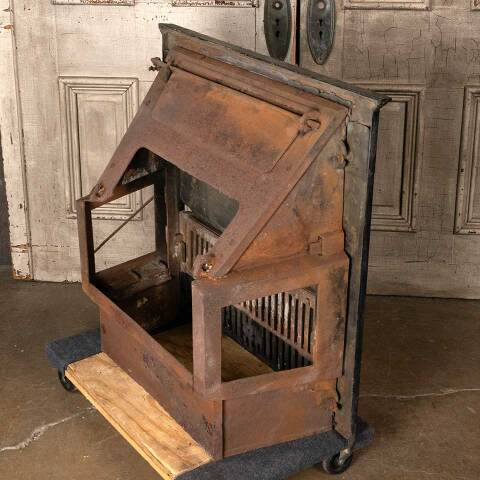 #54532 32x31 Antique Fireplace Insert & Surround image 8