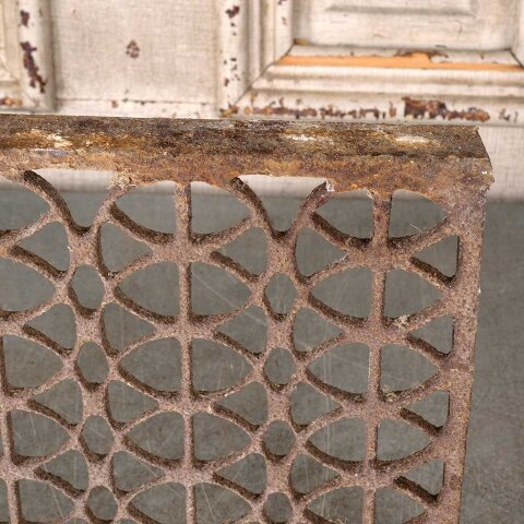 #54538 19x9 Antique Cast Iron Foundation Vent Grate image 3