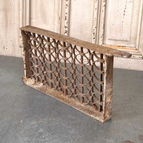 #54538 19x9 Antique Cast Iron Foundation Vent Grate image 6