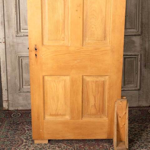 #54546 32x79 Antique 4 Panel Wood Interior Door image 6