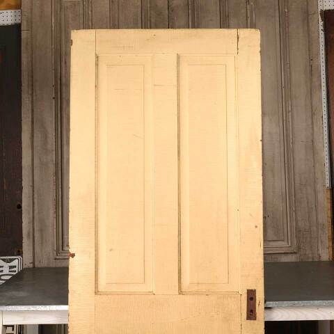 #54565 34x81 Antique 4 Panel Wood Interior Door image 6