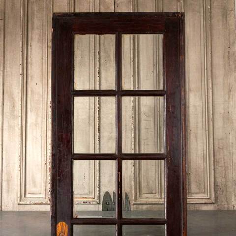 #54591 30x84 Antique 10 Lite French Pocket Door image 6