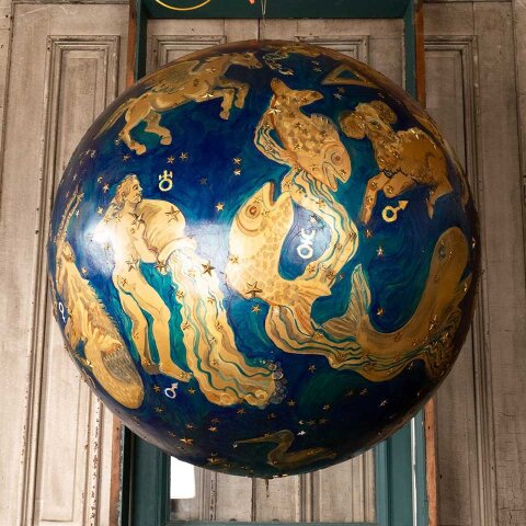 #54593 36" Vintage Diane Powell Constellation Globe image 2