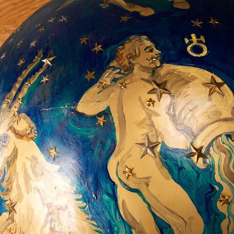 #54593 36" Vintage Diane Powell Constellation Globe image 8