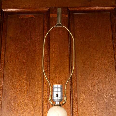 #54596 Repurposed Vintage Bowling Pin Table Lamp image 3