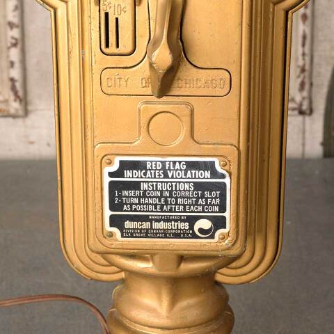 #54597 Repurposed Parking Meter Table Lamp image 2