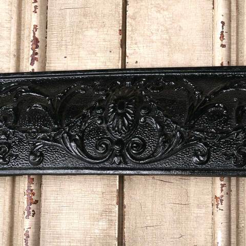 #54629 31x31 Antique Cast Iron Fireplace Surround image 6
