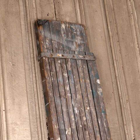 #54642 87" Antique Wood Painter's Walk Board image 4