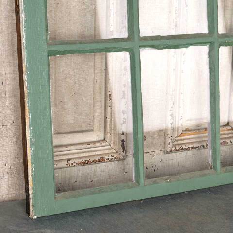 #54651 28x27 Antique Wood Divided 6 Lite Window image 6