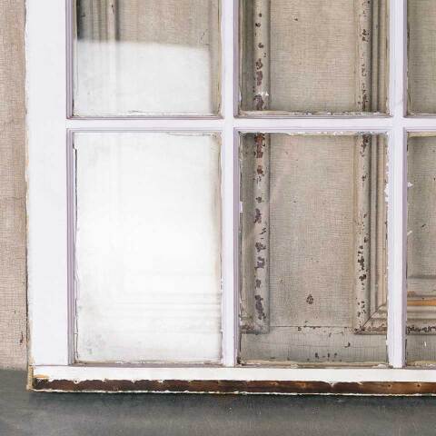 #54651 28x27 Antique Wood Divided 6 Lite Window image 3