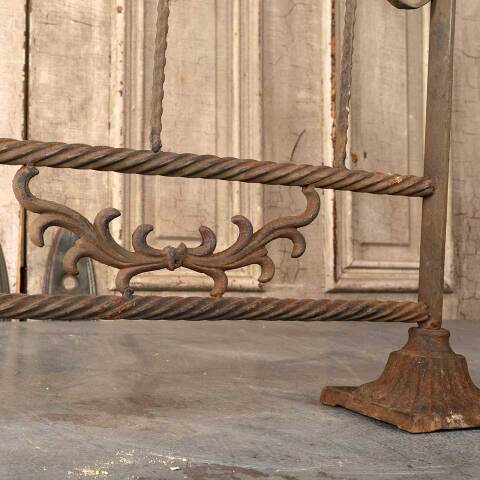 #54674 37x32 Wrought Iron Fireplace Screen Panel image 7