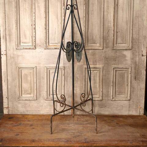 #54682 28x91 Wrought Iron Plant Hanger Stand image 4