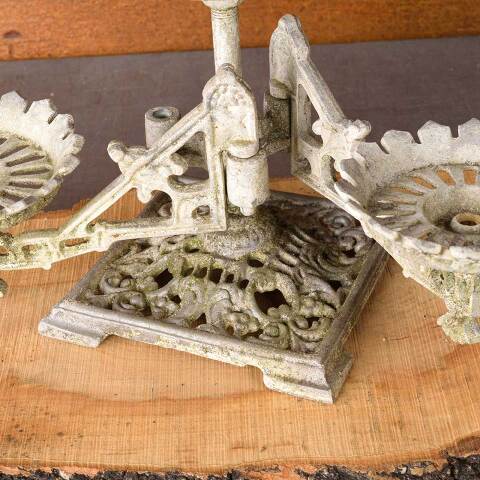 #54687 Painted Cast Aluminum Oil Lamp Holders image 6