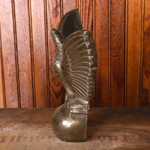 #54699 8" Antique Cast Iron Bald Eagle Ornament image 8