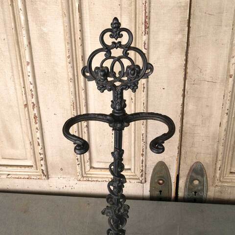 #54750 Antique Ornate Fireplace Tools & Stand image 7