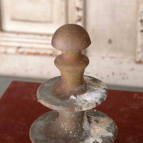 #54786 Antique Cast Iron Fence Post Finial image 6