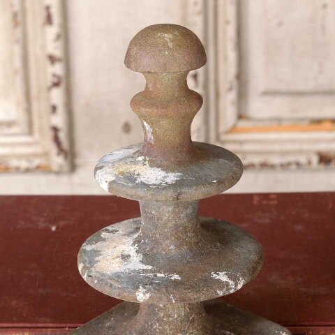 #54786 Antique Cast Iron Fence Post Finial image 7