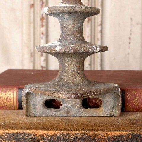#54786 Antique Cast Iron Fence Post Finial image 8