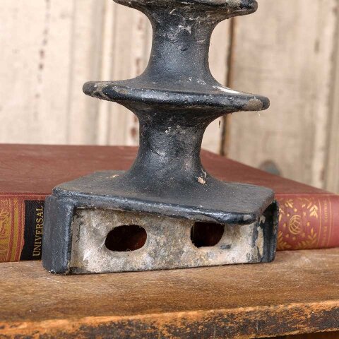 #54786 Antique Cast Iron Fence Post Finial image 2