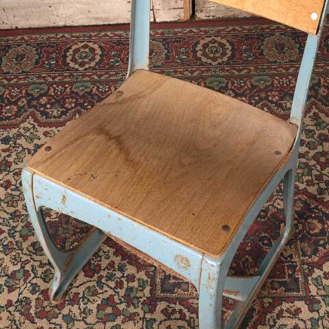 #54838 Vintage School Chair image 3