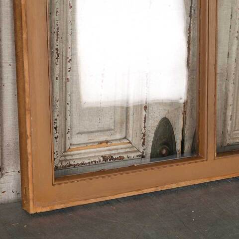 #54853 36x24 Antique 2 Lite Wood Transom Window image 3