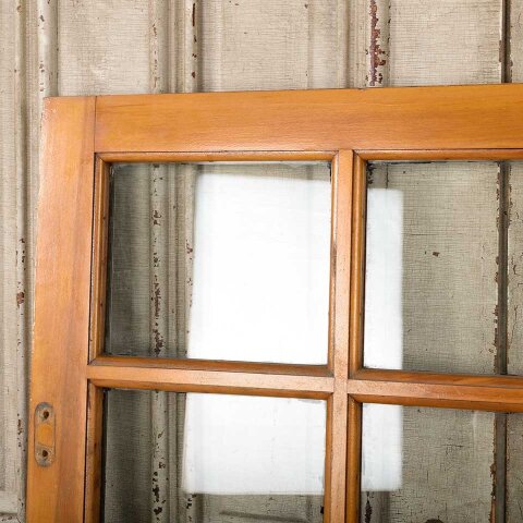 #54854 36x22 Antique 6 Lite Wood Transom Window image 4