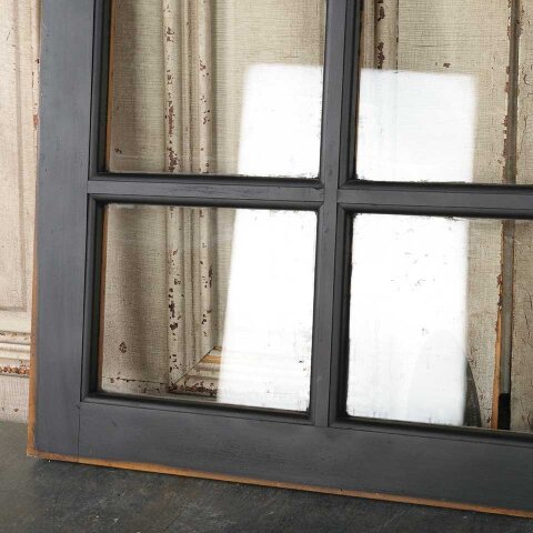 #54854 36x22 Antique 6 Lite Wood Transom Window image 7