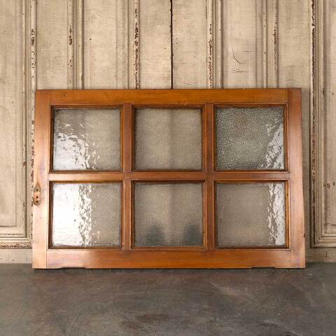 #54861 36x24 Antique 6 Lite Wood Transom Window image 4