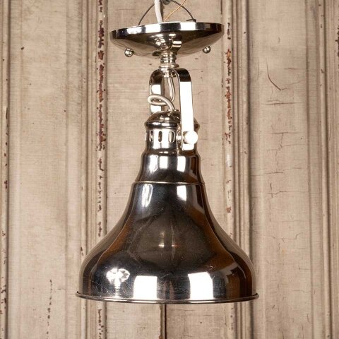 #54873 Modern Polished Nickel Pendant Light Fixture image 2