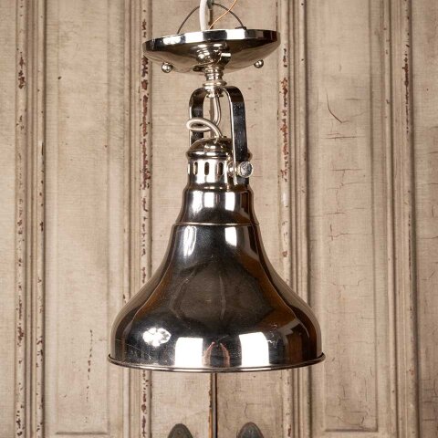 #54873 Modern Polished Nickel Pendant Light Fixture image 3