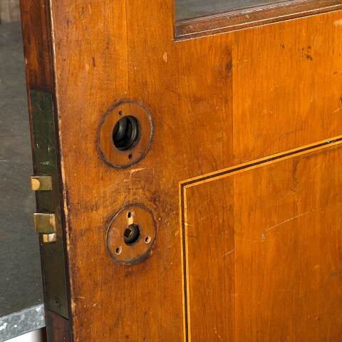 #54880 36x84 Antique 6 Lite Wood Classroom Door image 8