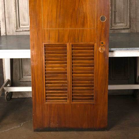 #54881 30x84 Antique Vented Interior Slab Door image 3