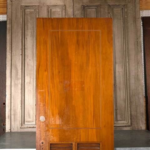 #54881 30x84 Antique Vented Interior Slab Door image 6