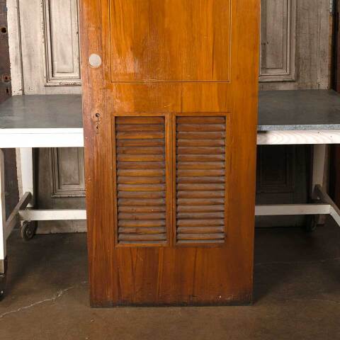 #54881 30x84 Antique Vented Interior Slab Door image 7